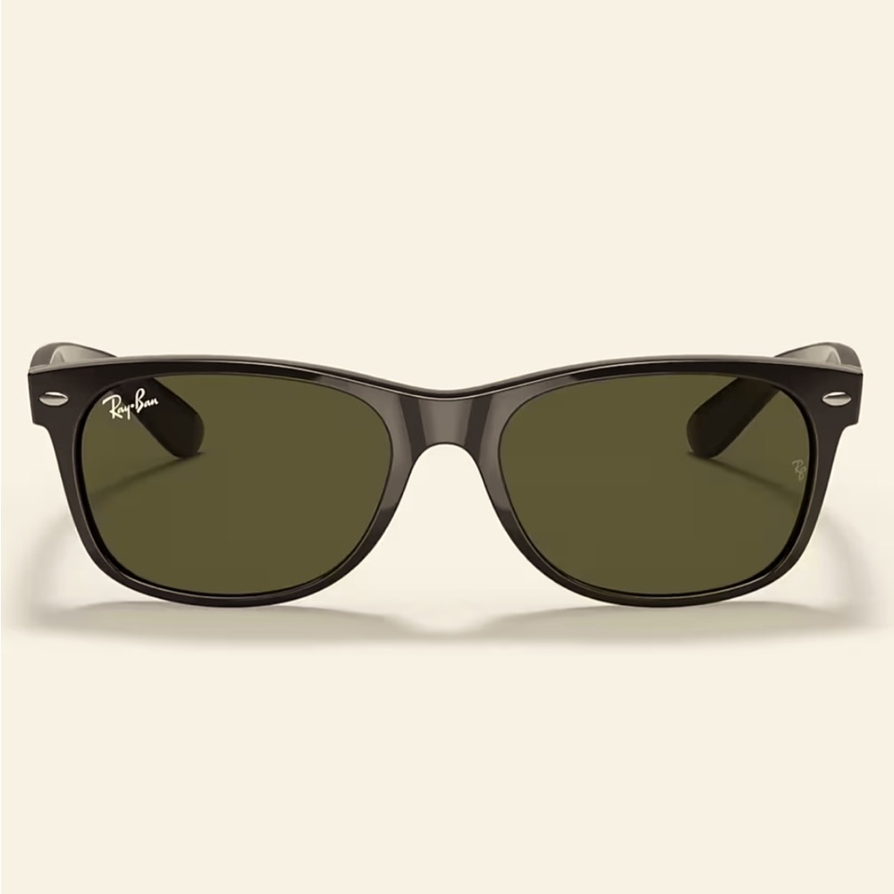 Ray Ban New Wayfarers Black gently used